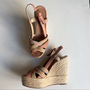 Kate Spade - Rainbow platform espadrilles wedges